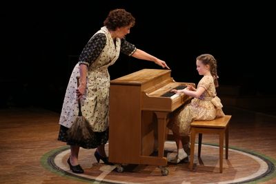 Donna Migliaccio as Mrs. Paroo and Heidi Kaplan as Amaryllis in Arena Stage at the Me Photo