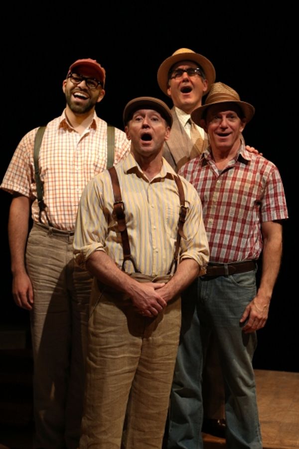 Justin Lee Miller as Olin Britt, Joe Peck as Ewart Dunlop, Lawrence Redmond as Oliver Photo