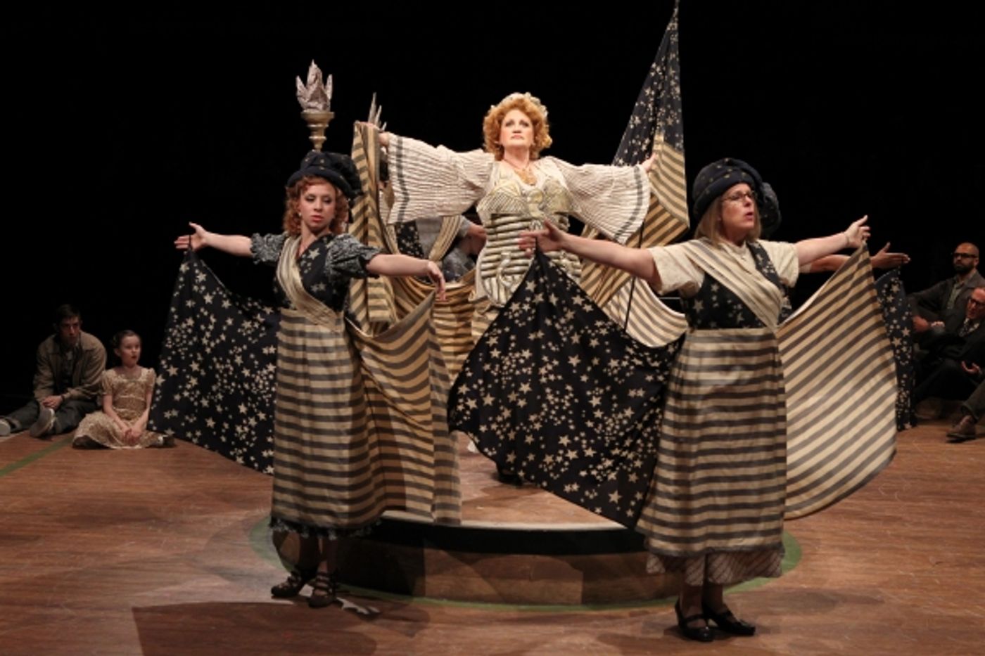 Photo Flash: Kate Baldwin & Burke Moses in Arena Stage's THE MUSIC MAN- Production Shots!  Image