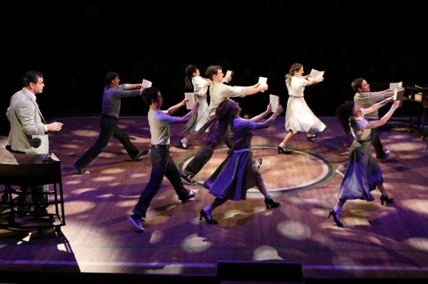 Photo Flash: Kate Baldwin & Burke Moses in Arena Stage's THE MUSIC MAN- Production Shots!  Image