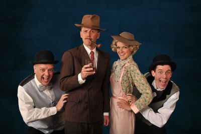 Jim Shine, Toby Miller, Laura Cable and David Thornton Photo