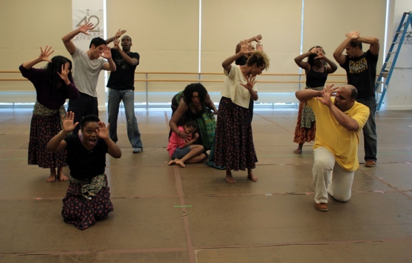 Photo Coverage: Thomas Kail, Stephen Flaherty et al. Preview Paper Mill's ONCE ON THIS ISLAND  Image