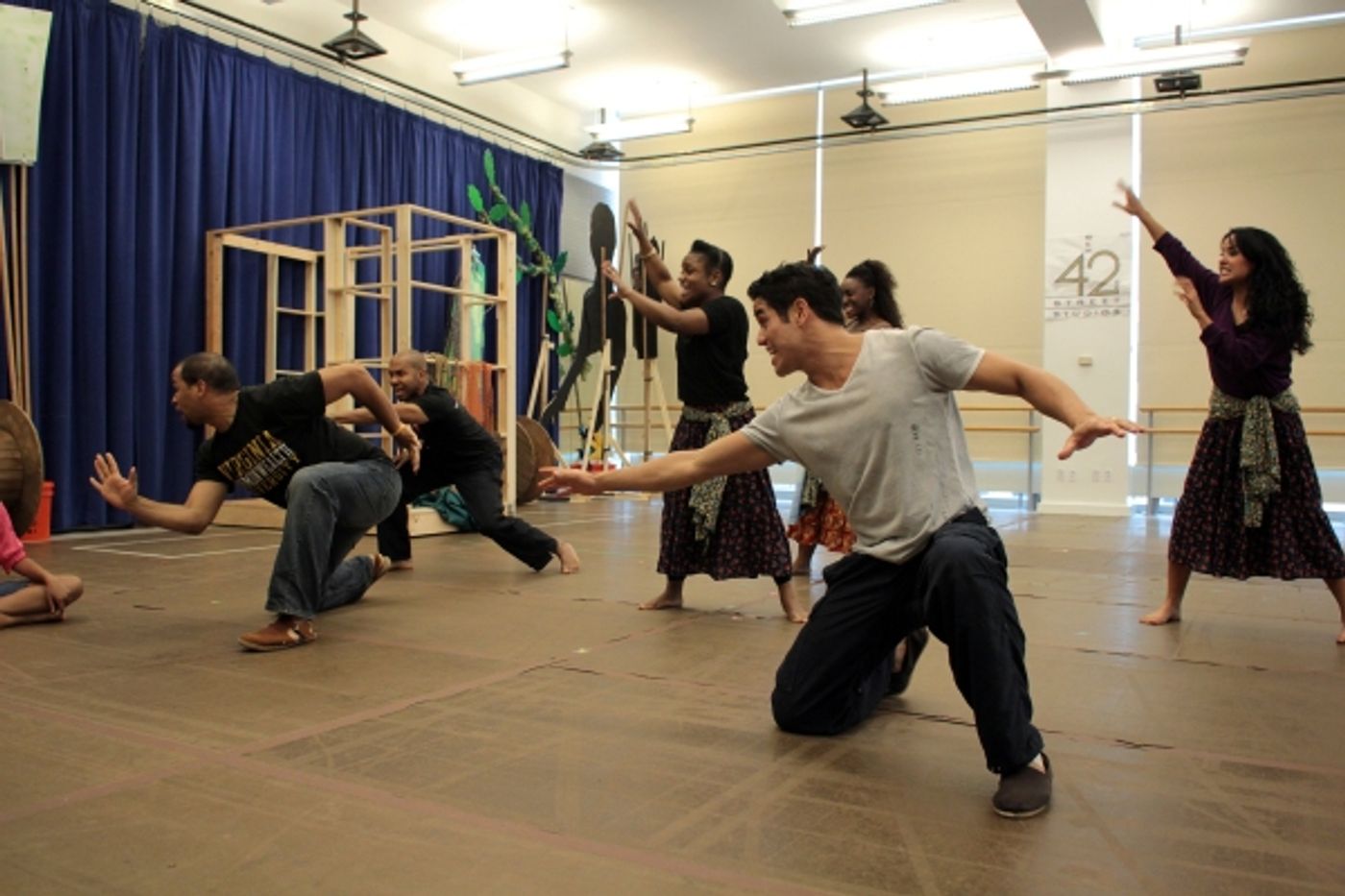 Photo Coverage: Thomas Kail, Stephen Flaherty et al. Preview Paper Mill's ONCE ON THIS ISLAND  Image