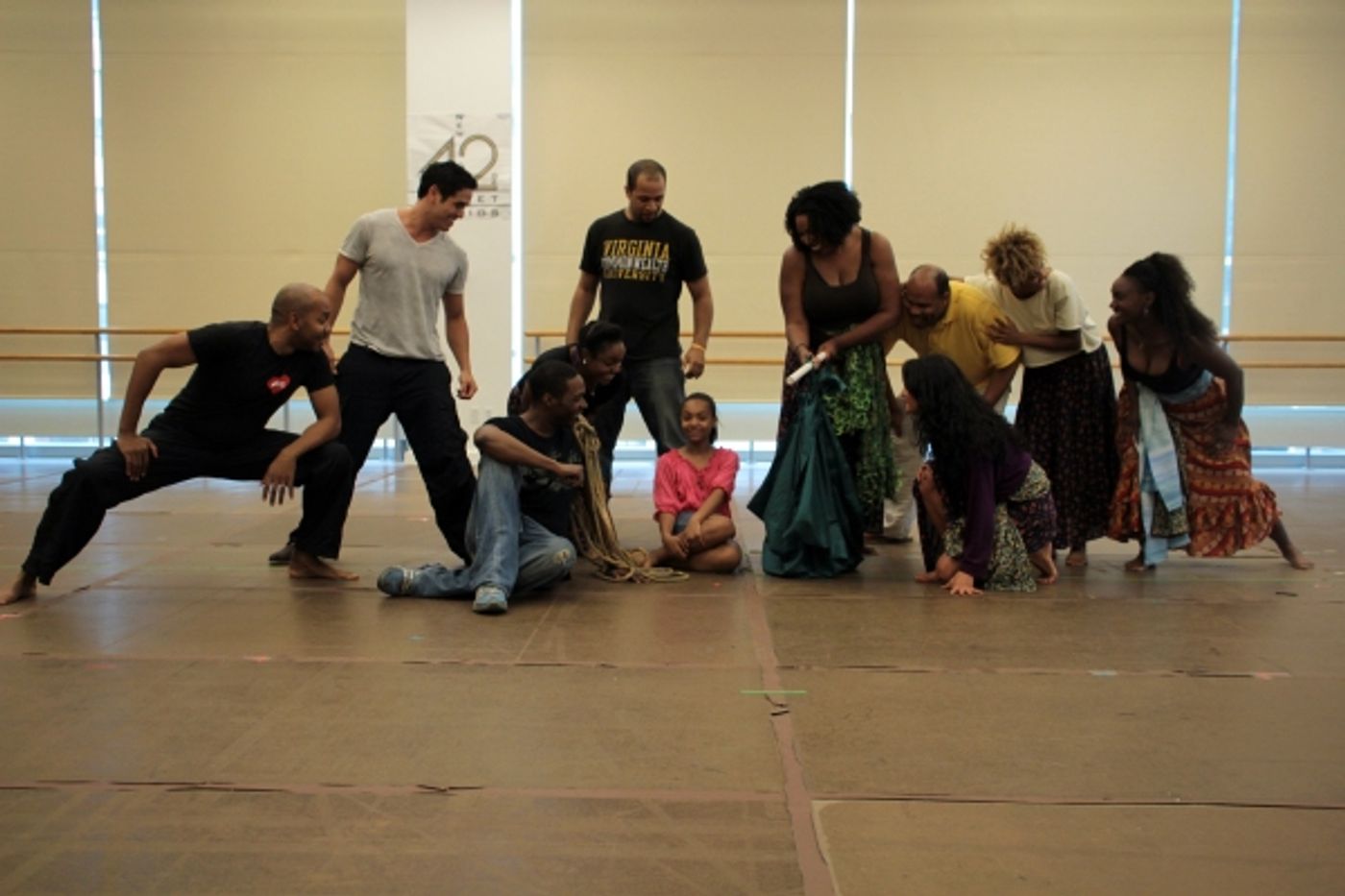 Photo Coverage: Thomas Kail, Stephen Flaherty et al. Preview Paper Mill's ONCE ON THIS ISLAND  Image