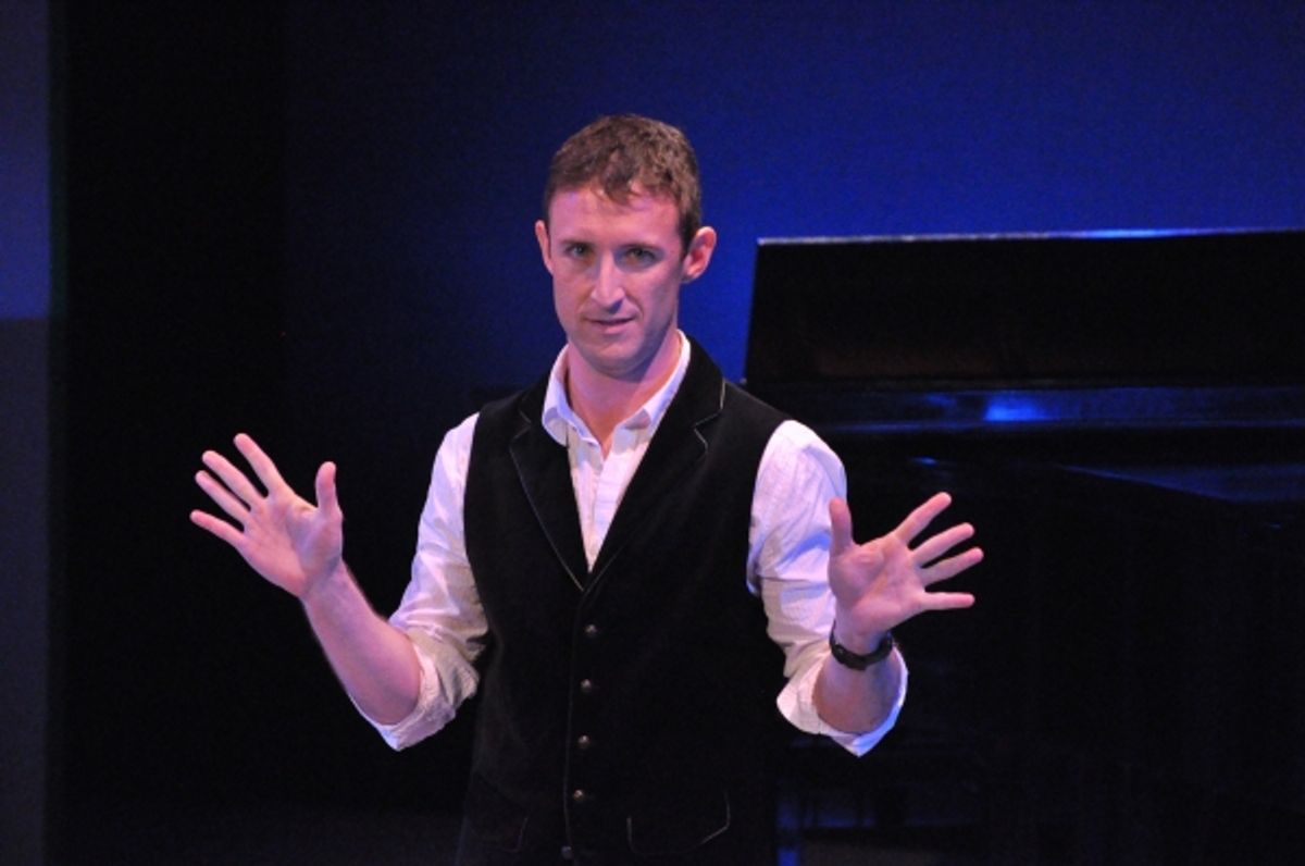 Andrew Gerle at Matt Doyle, Betsy Wolfe, et al. in York Theatre Company's NEO 8
