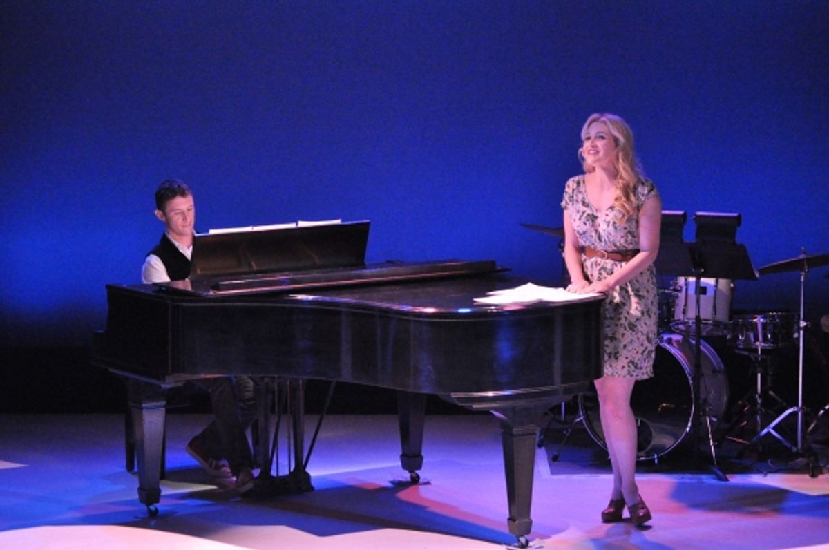 Andrew Gerle and Betsy Wolfe at Matt Doyle, Betsy Wolfe, et al. in York Theatre Company's NEO 8