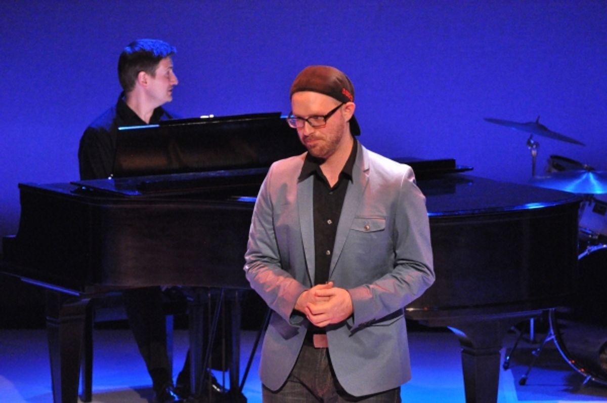 Ryan Scott Oliver at Matt Doyle, Betsy Wolfe, et al. in York Theatre Company's NEO 8