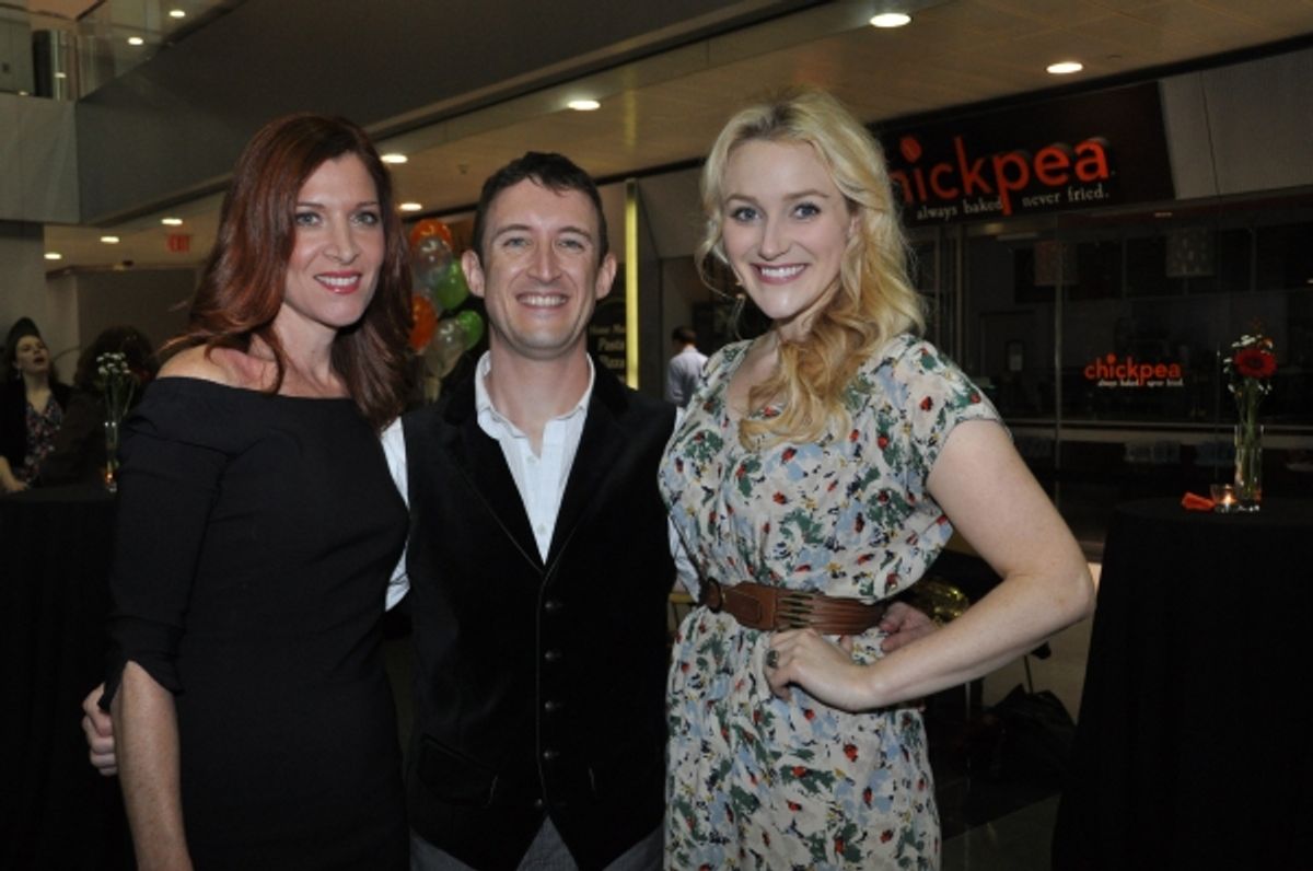 Catherine Porter, Andrew Gerle and Betsy Wolfe at Matt Doyle, Betsy Wolfe, et al. in York Theatre Company's NEO 8