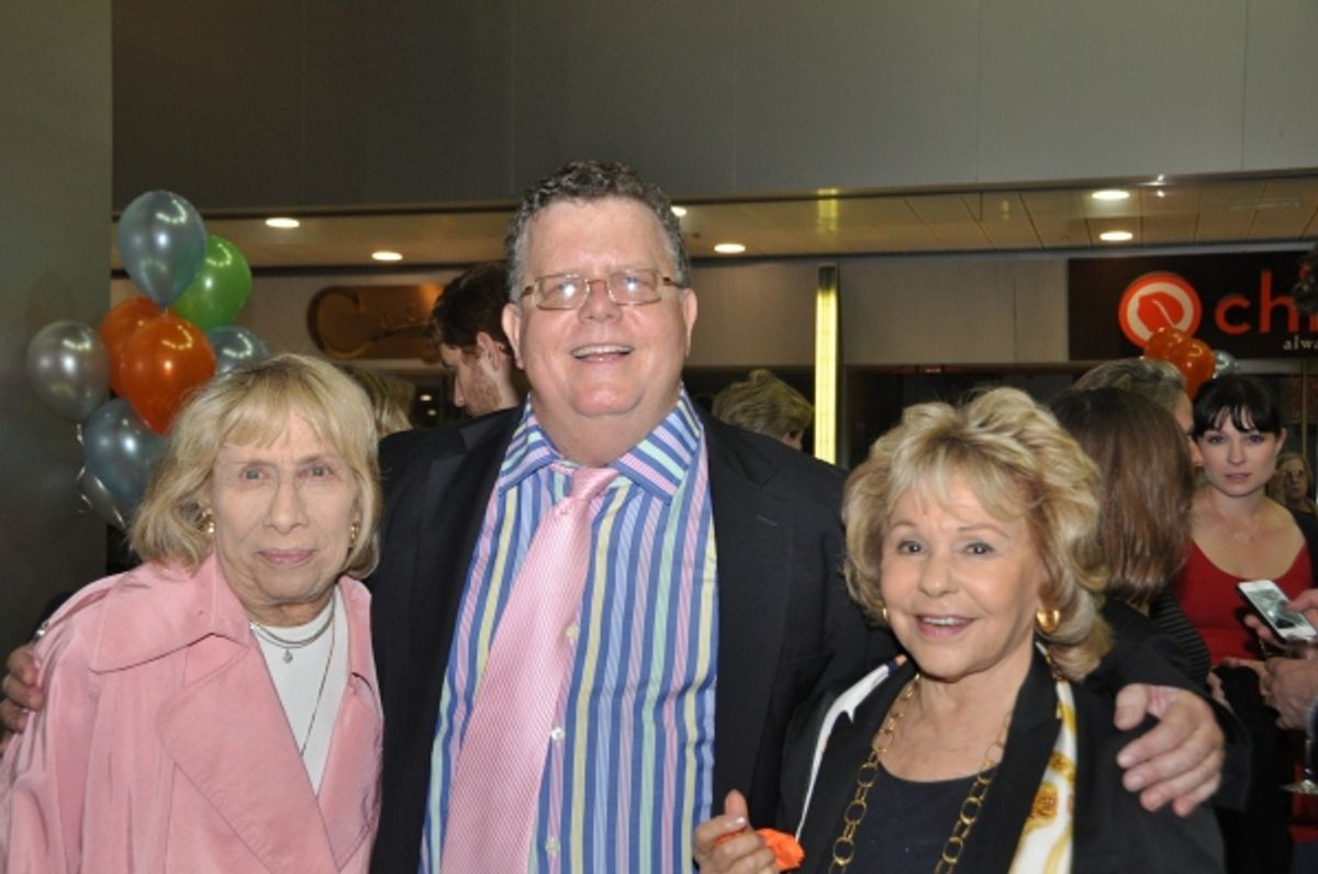 Lynne Lane, James Morgan (Producing Artistic Director) and Elisa Stein at Matt Doyle, Betsy Wolfe, et al. in York Theatre Company's NEO 8