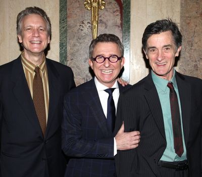 Rick Elice, Thomas Schumacher & Roger Rees  Photo