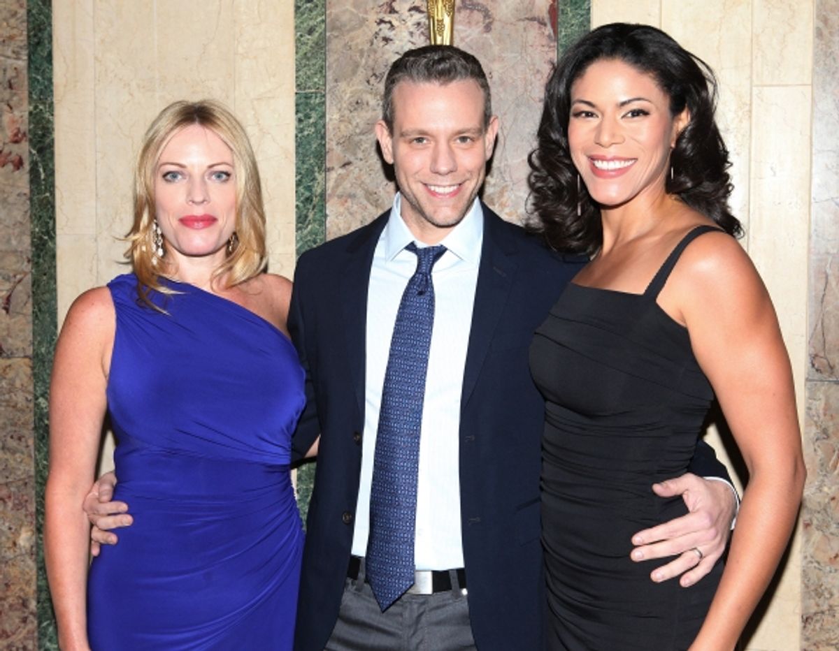 Sherie Rene Scott, Adam Pascal & Merle Dandridge  at 