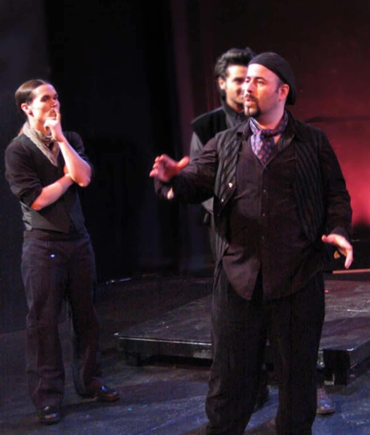 Marcus Watson, Simon Vargas, Eric Doss at 