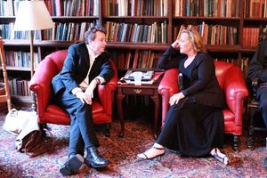 Don Stephenson and Allison Mackie Photo