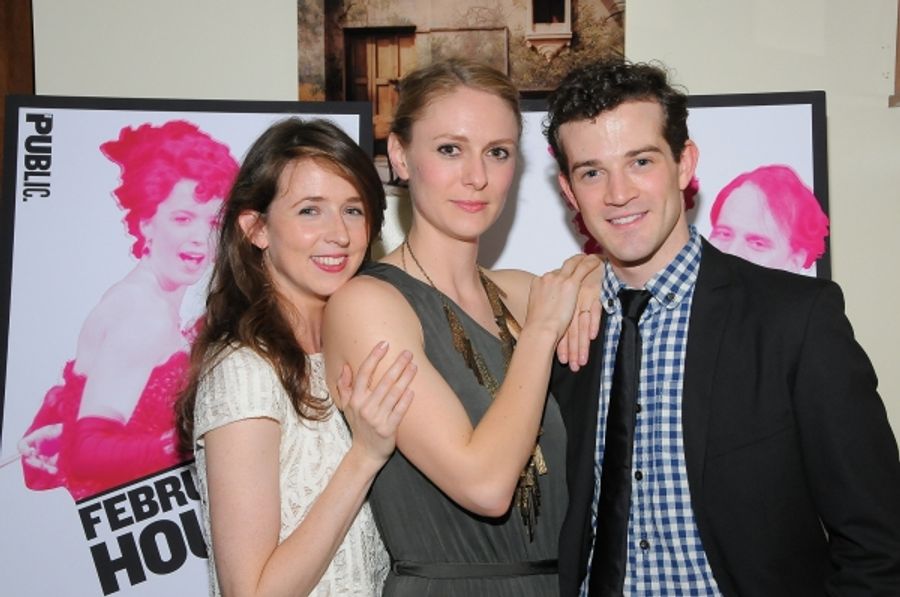Photo Flash: Stanley Bahorek, A.J. Shively et al. at FEBRUARY HOUSE Opening Night! Image