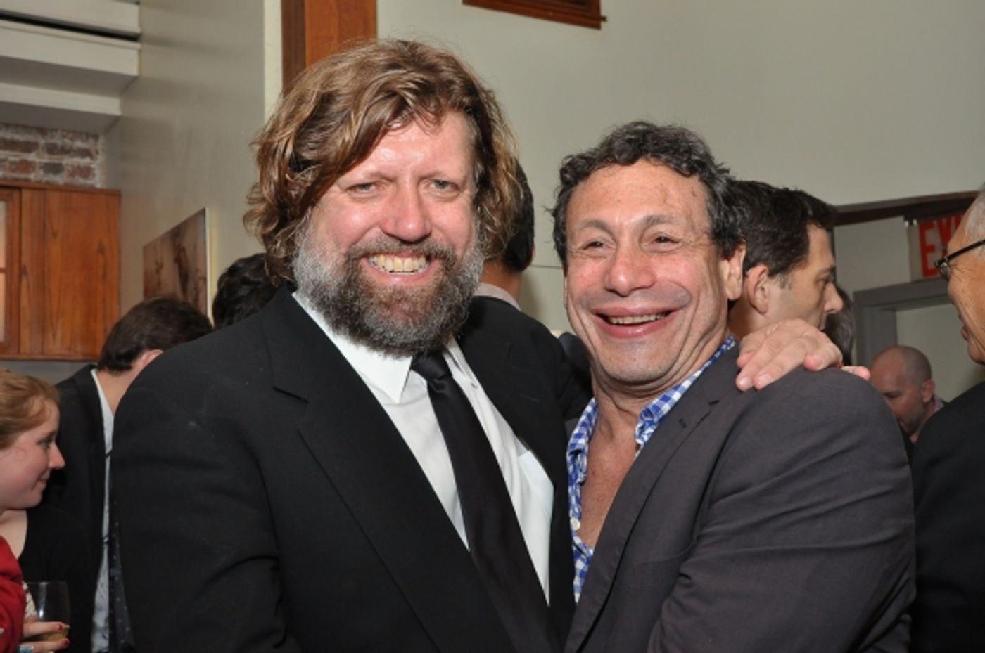 Photo Flash: Stanley Bahorek, A.J. Shively et al. at FEBRUARY HOUSE Opening Night!  Image