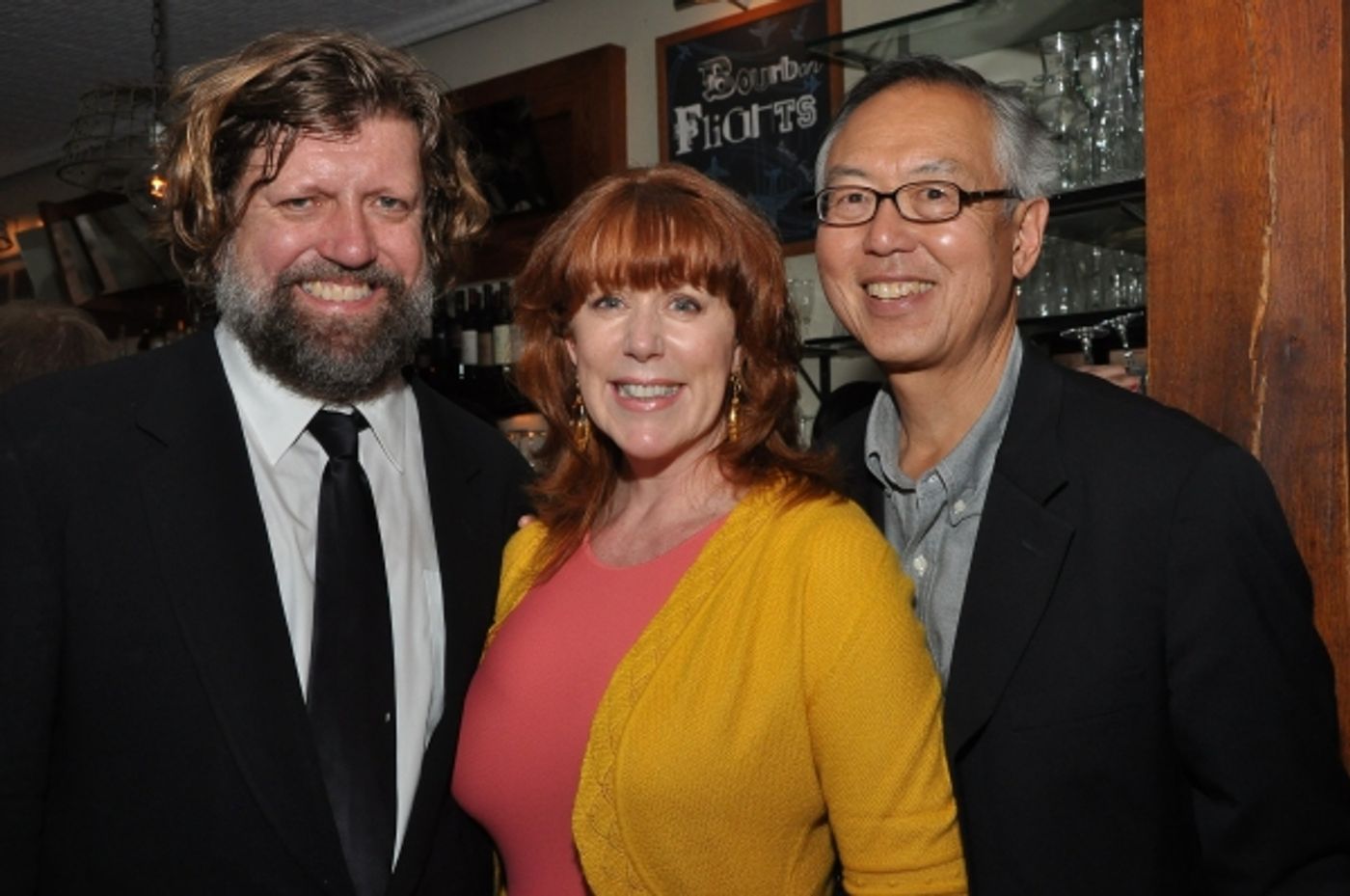 Photo Flash: Stanley Bahorek, A.J. Shively et al. at FEBRUARY HOUSE Opening Night!  Image