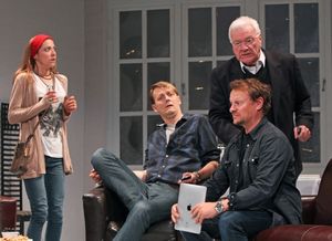 Ruth Everett, Paul Trussell,  Sarah Chamberlain, Philip Voss and Neil Stuke Photo
