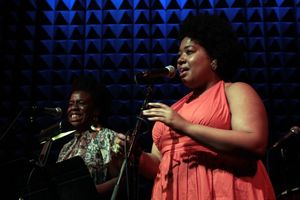 Uzo Aduba, Celisse Henderson @ BroadwayWorld Uzo Aduba, Celisse Henderson Photo