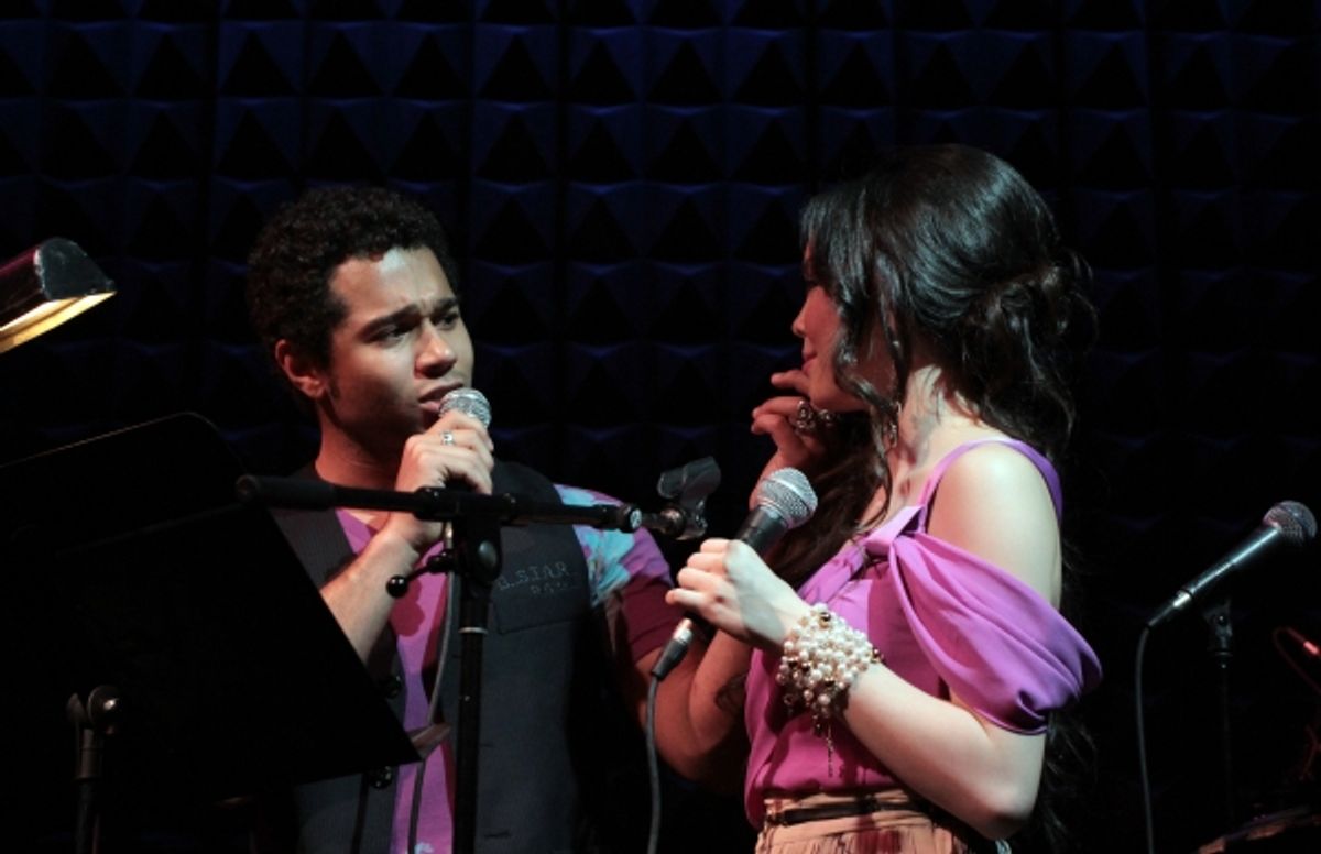 Corbin Bleu, Anna Maria Perez de Tagle at 