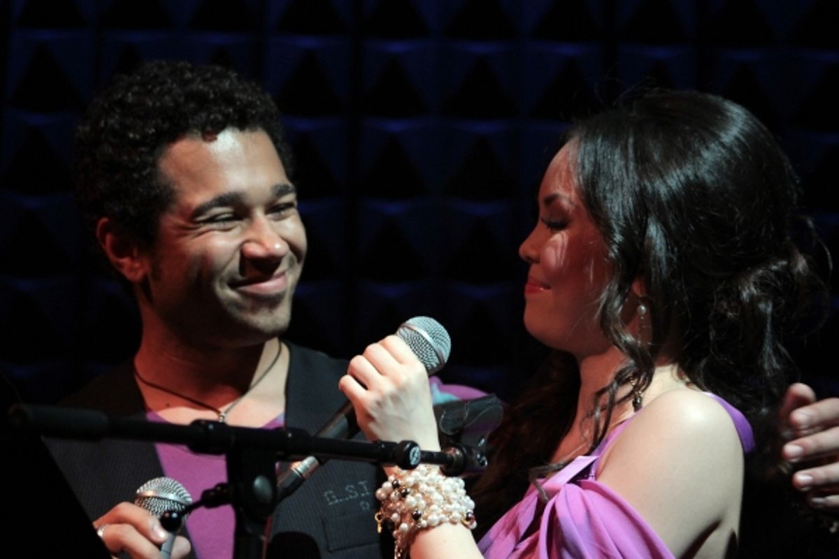 Corbin Bleu, Anna Maria Perez de Tagle at 