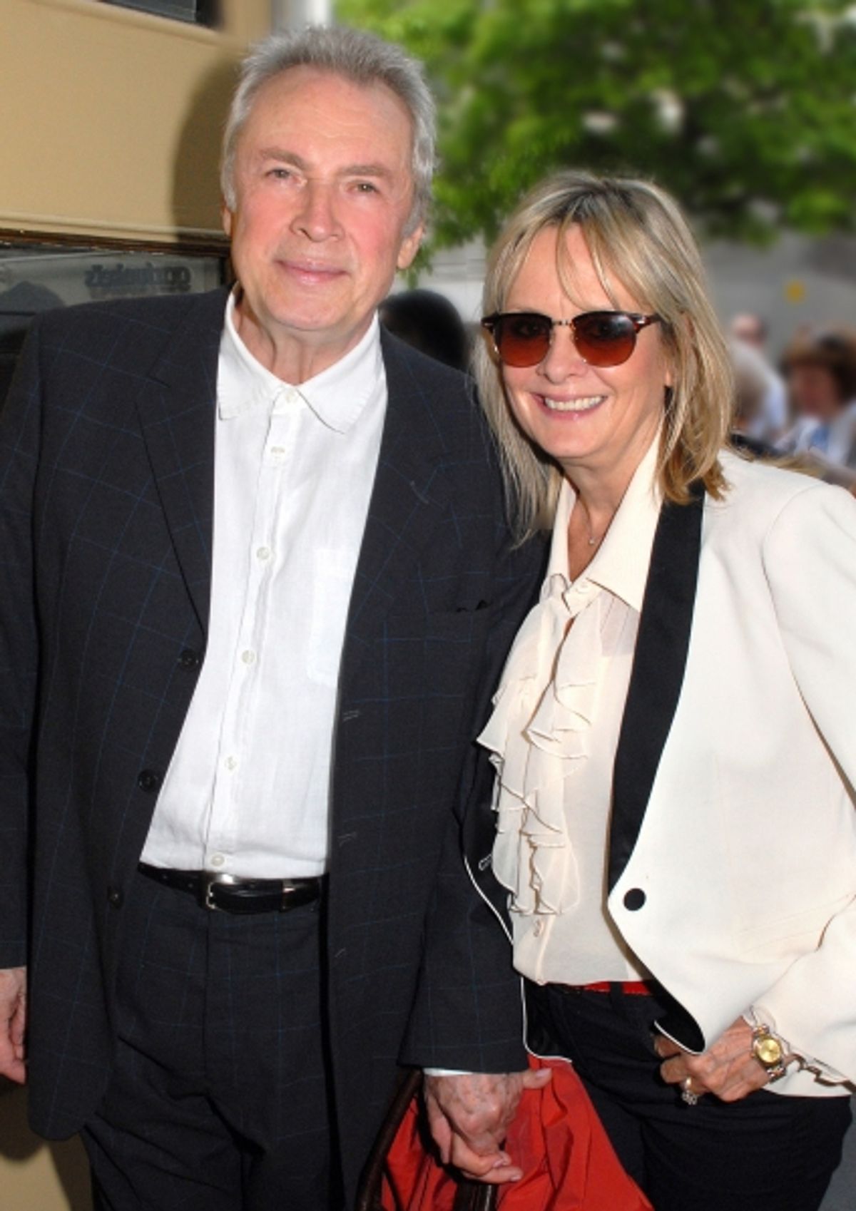 Leigh Lawson & Twiggy at 