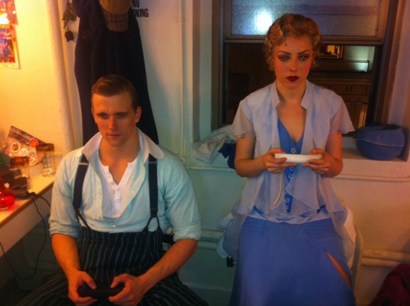 Photo Exclusive: Behind-the-Scenes of NICE WORK IF YOU CAN GET IT's Cast Recording Session!  Image