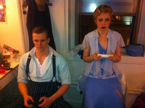 Adam Perry and Kim Faure @ BroadwayWorld Adam Perry and Kim Faure Photo