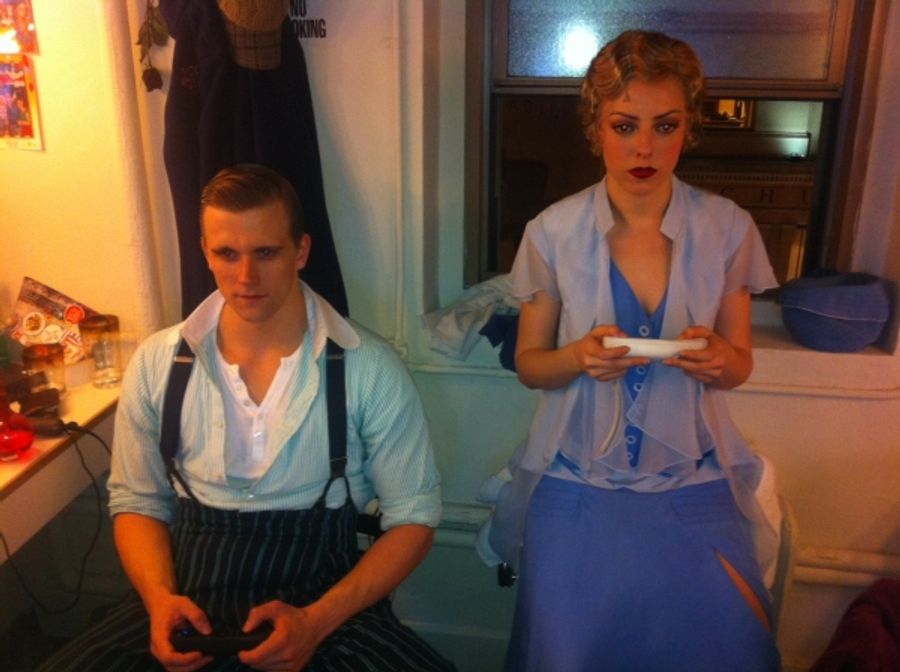 Photo Exclusive: Behind-the-Scenes of NICE WORK IF YOU CAN GET IT's Cast Recording Session! Image