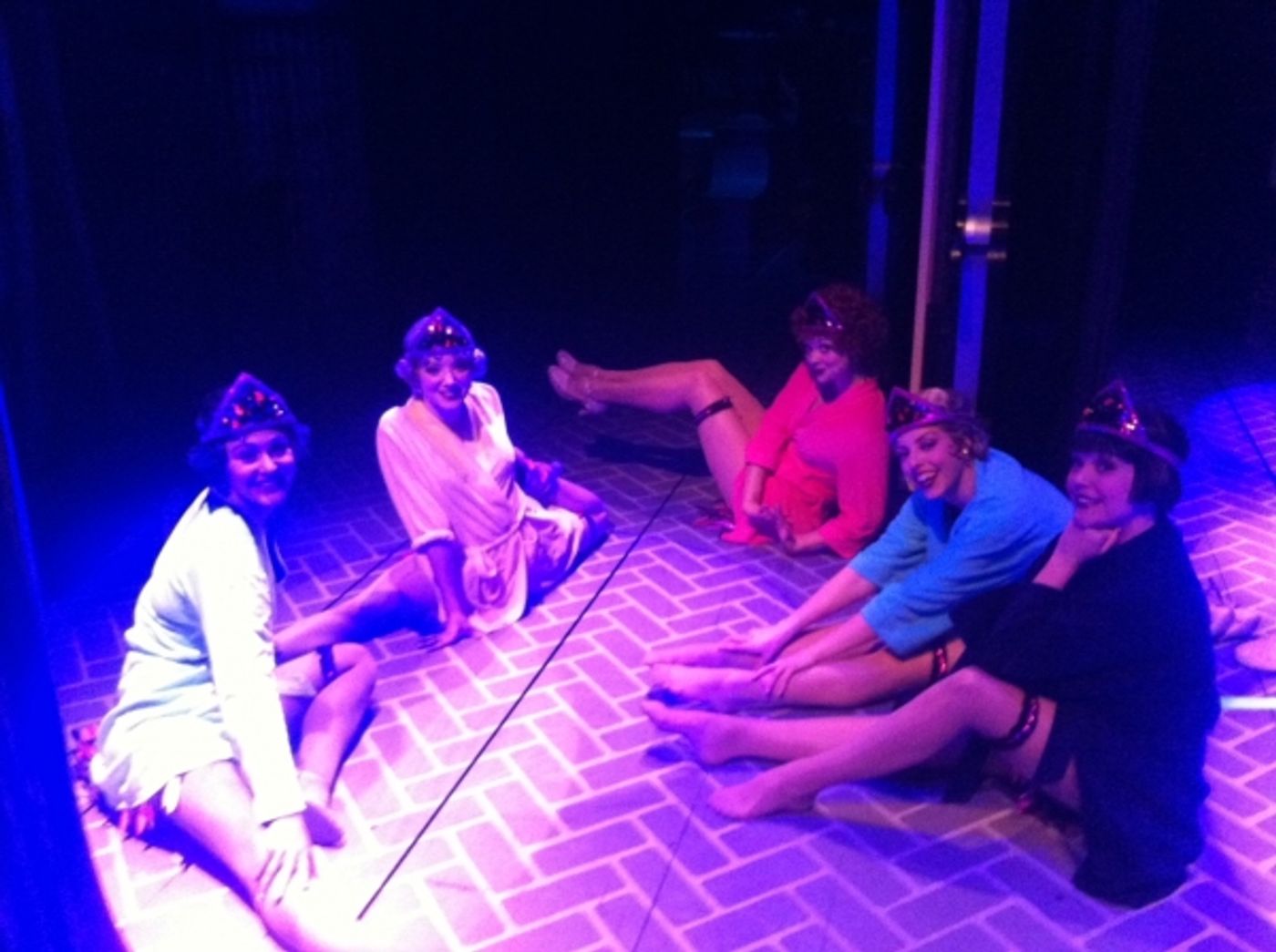 Photo Exclusive: Behind-the-Scenes of NICE WORK IF YOU CAN GET IT's Cast Recording Session!  Image