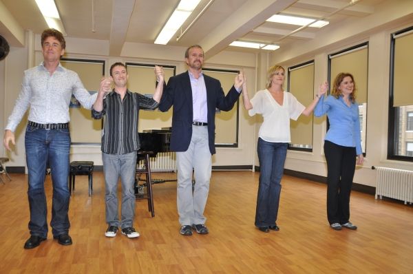 Sal Viviano, Andrew Gerle, George Dvorsky, Jenn Colella and Christiane Noll Photo