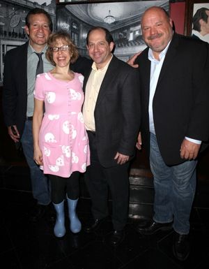 Steve Guttenberg, Jackie Hoffman, Jason Kravits & Kevin Chamberlin @ BroadwayWorld Steve Guttenberg, Jackie Hoffman, Jason Kravits & Kevin Chamberlin Photo