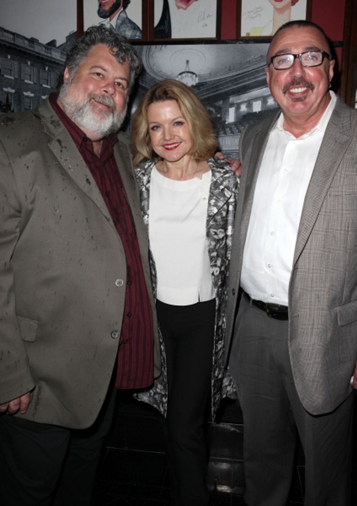 Keith Herrmann, Alison Fraser & Barry Harman at 