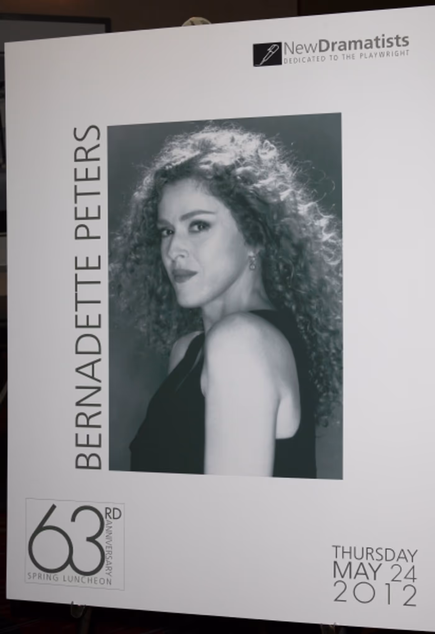 Photo Coverage: Joel Grey & More Honor Bernadette Peters with New Dramatists Lifetime Achievement Prize Image