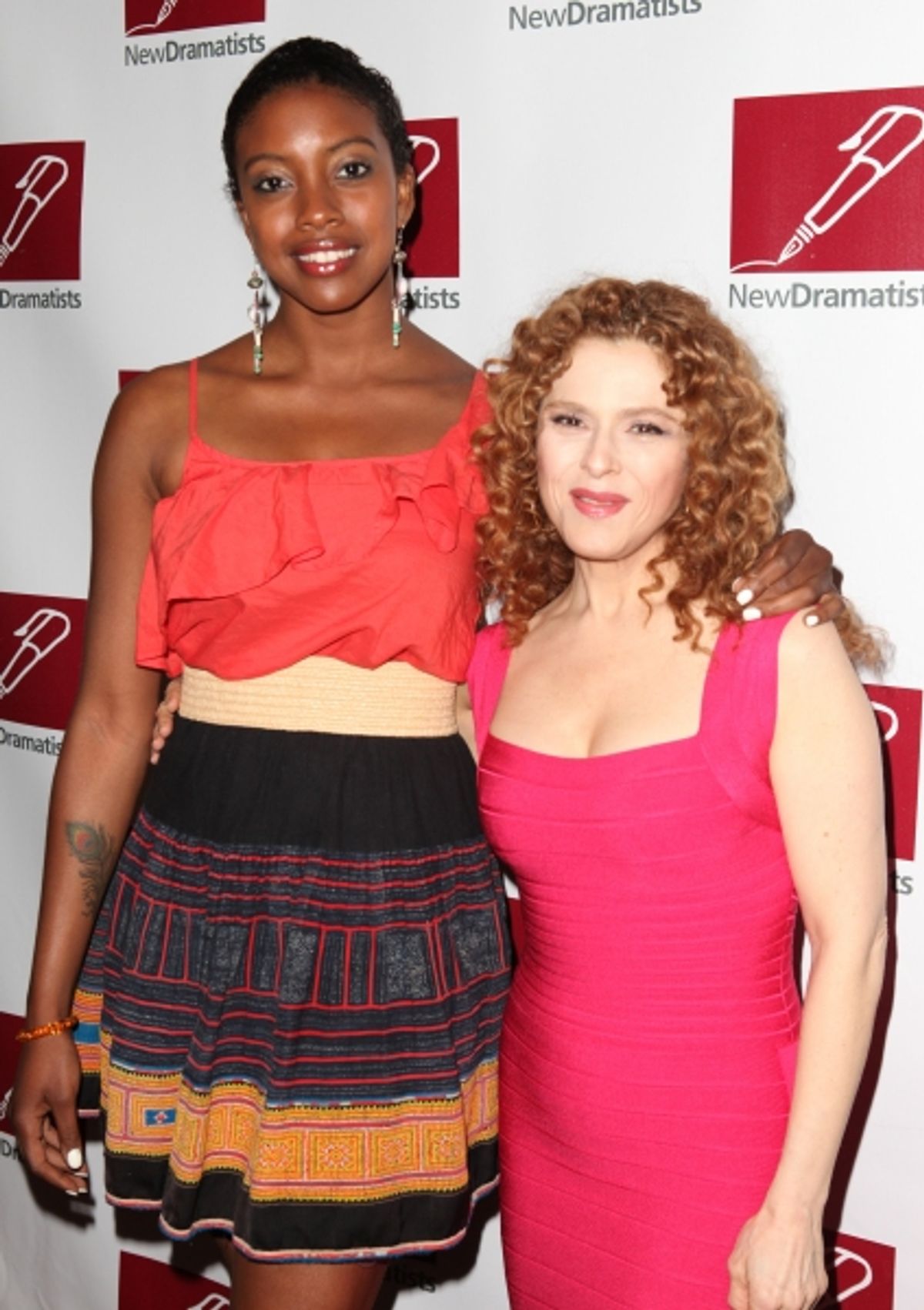 Condola Rashad & Bernadette Peters at 