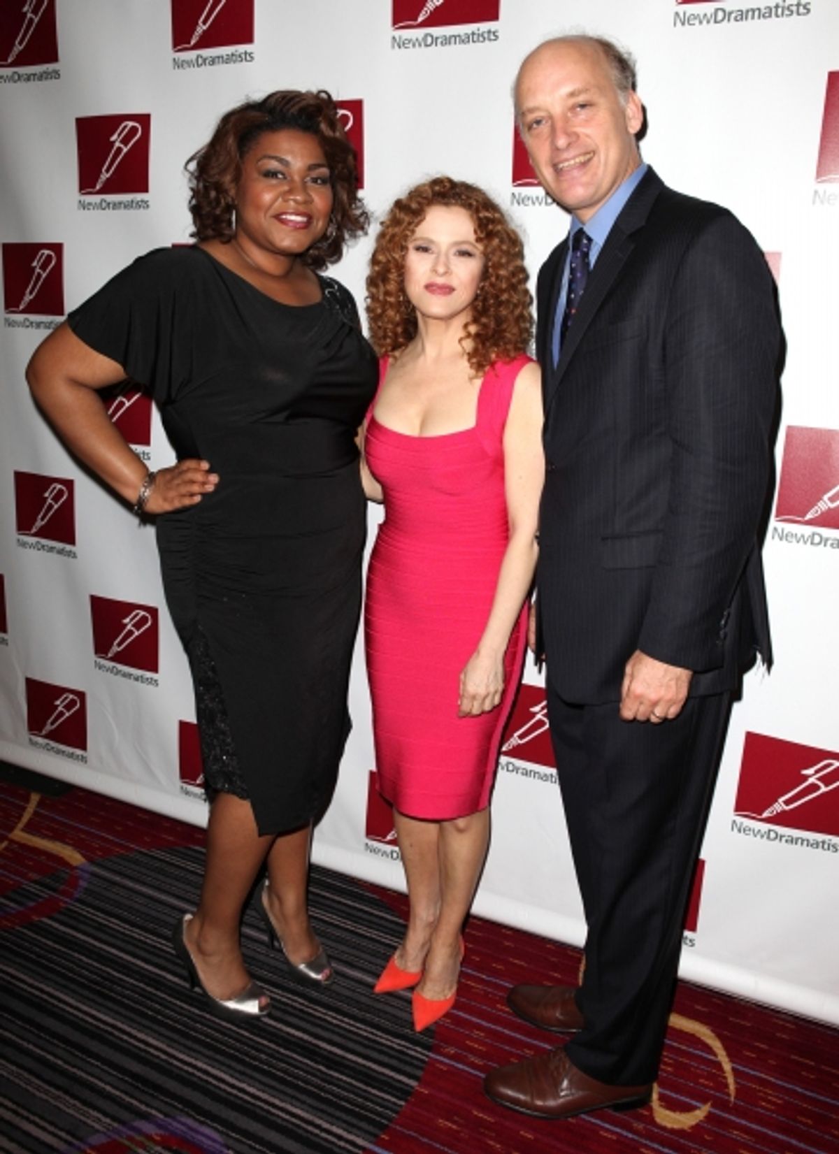 Da'Vine Joy Randolph, Bernadette Peters & Frank Wood at 