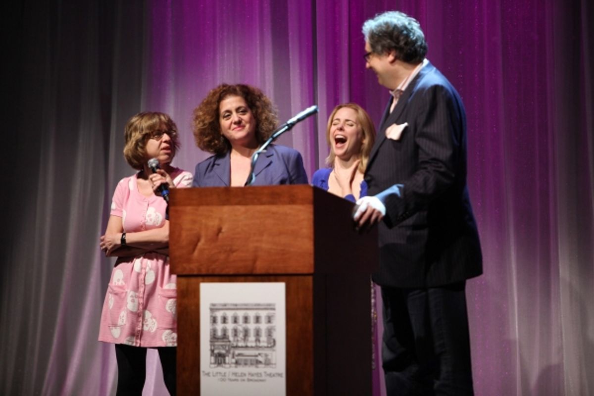 Jackie Hoffman, Mary Testa, Kerry Butler & Douglas Carter Bean
 at 