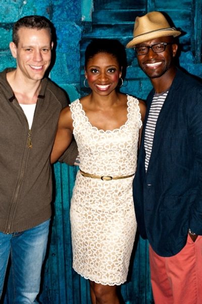 Adam Pascal, Montego Glover, Taye Diggs Photo