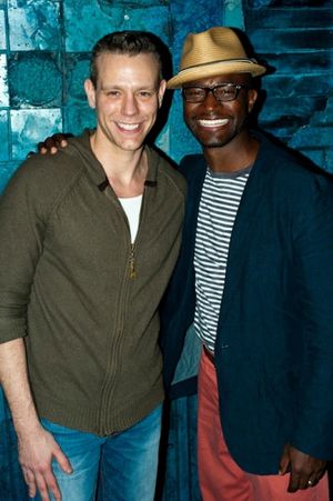 Adam Pascal, Taye Diggs Photo