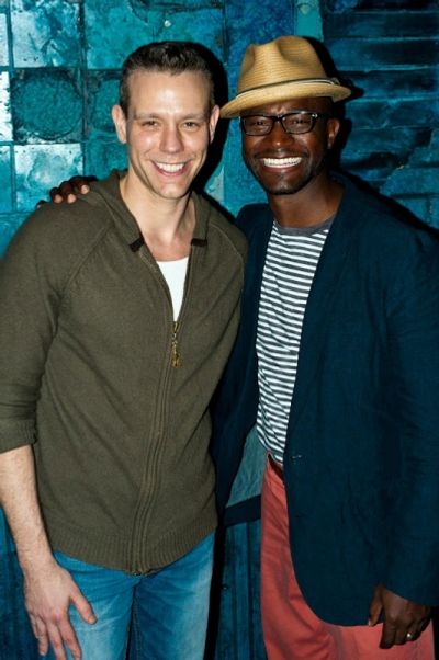 Adam Pascal, Taye Diggs Photo