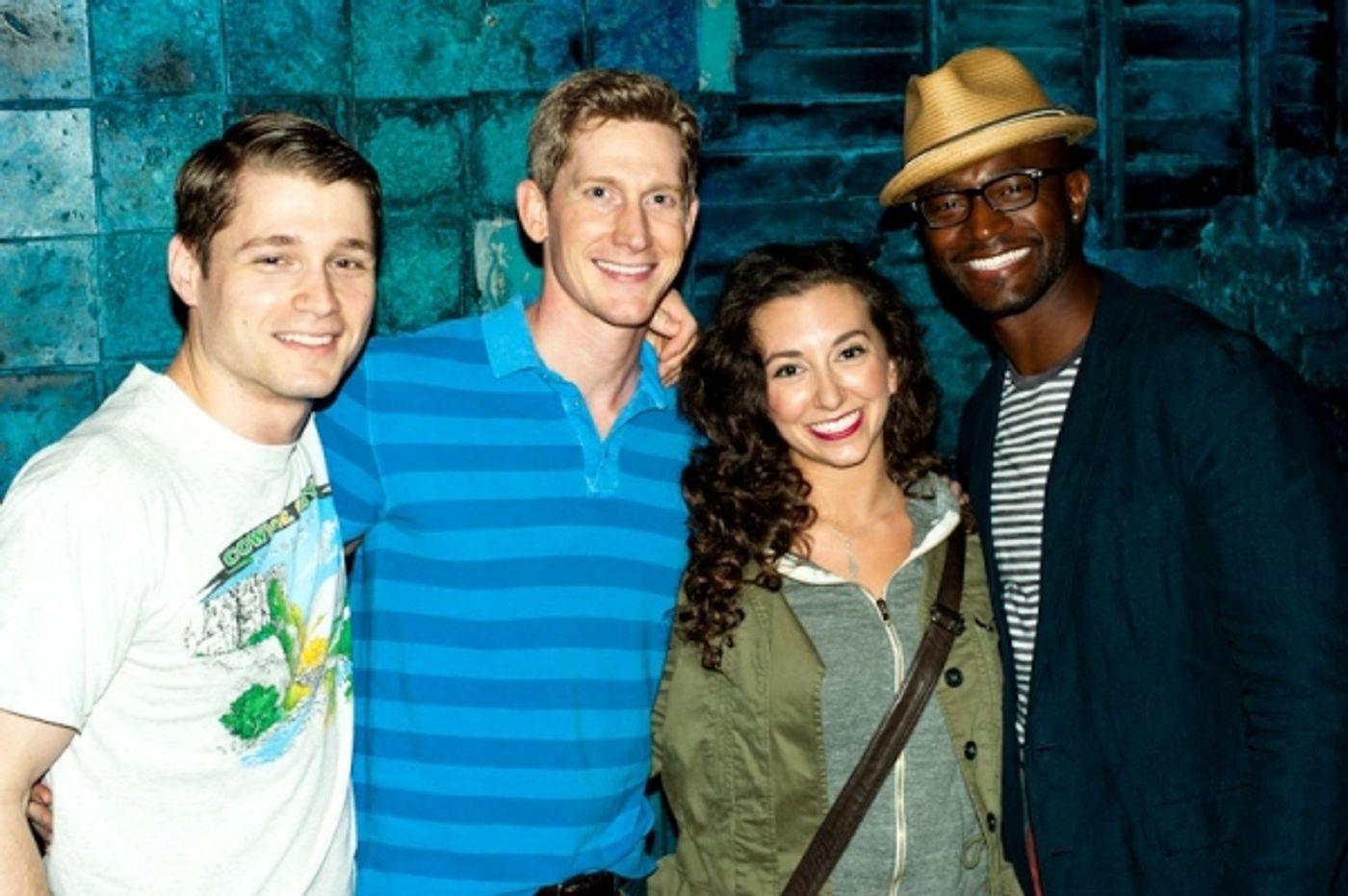 Photo Flash: Taye Diggs Visits MEMPHIS!  Image