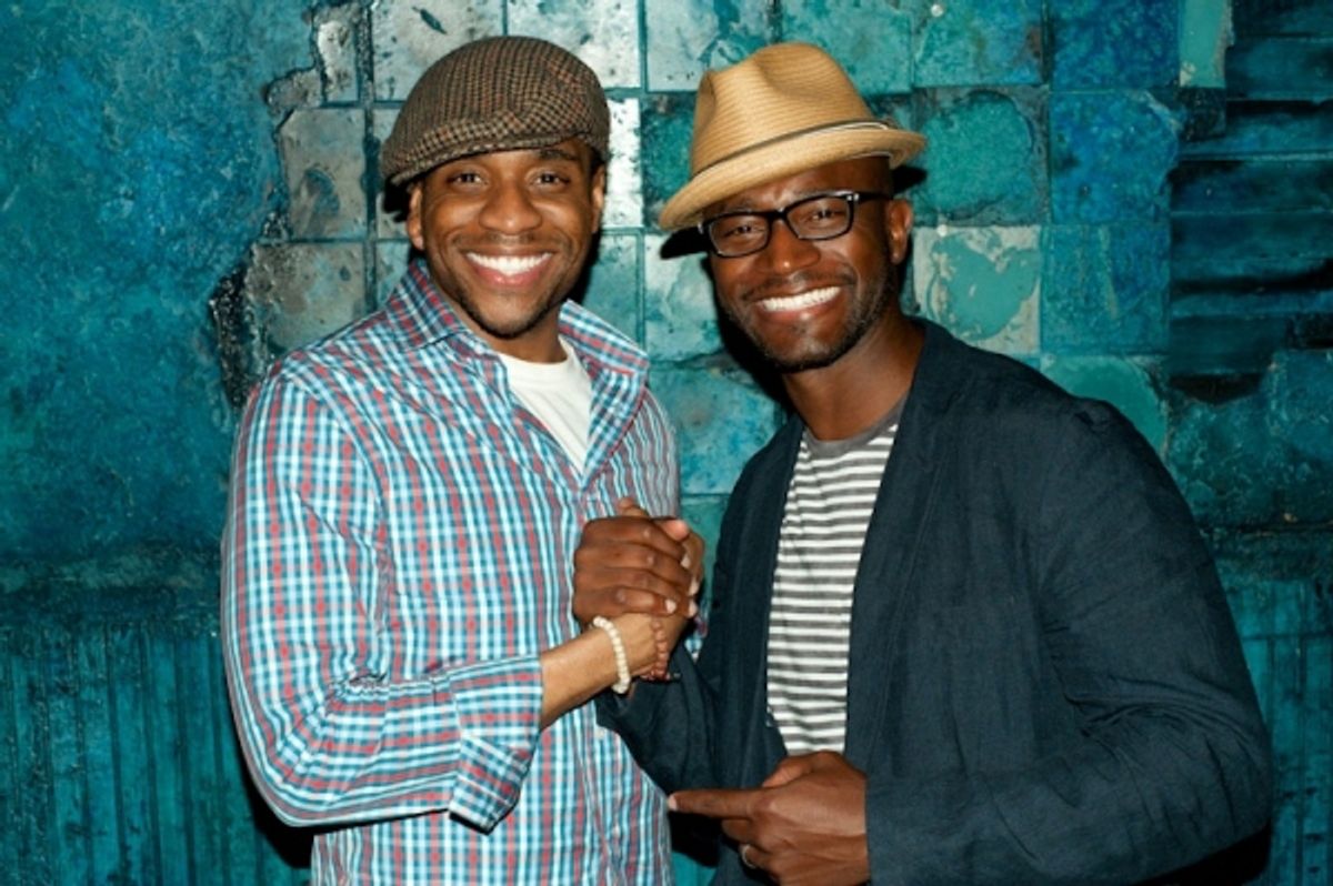 Antione L. Smith, Taye Diggs at 