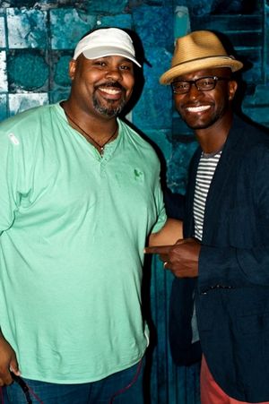 James Monroe Iglehart, Taye Diggs Photo