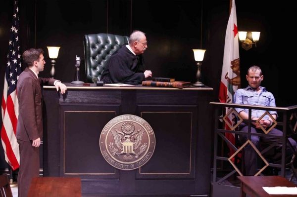 Guy Burnet, Thomas Ryan and Chad Kimball Photo