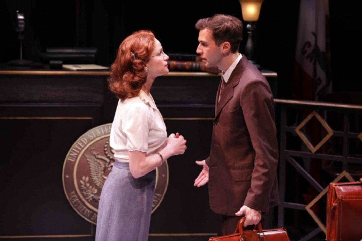 Photo Flash: MURDER IN THE FIRST Debuts Off-Broadway Tonight at 59E59 Theaters  Image
