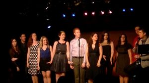 Kara Betke, Charlier Nash, Caitlin McBride, Emmeline Wood, Amina Camille, Kyle Motsinger, Mariel Blatt, Amanda Savan, Ann Bonner, Dylan Ratell and producer John Forslund @ BroadwayWorld Kara Betke, Charlier Nash, Caitlin McBride, Emmeline Wood, Amina Camille, Kyle Motsin Photo