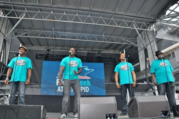 Wilkie Ferguson III, Joshua Henry, Trevon Davis and Roosevelt Andre Credit (The Gersh Photo