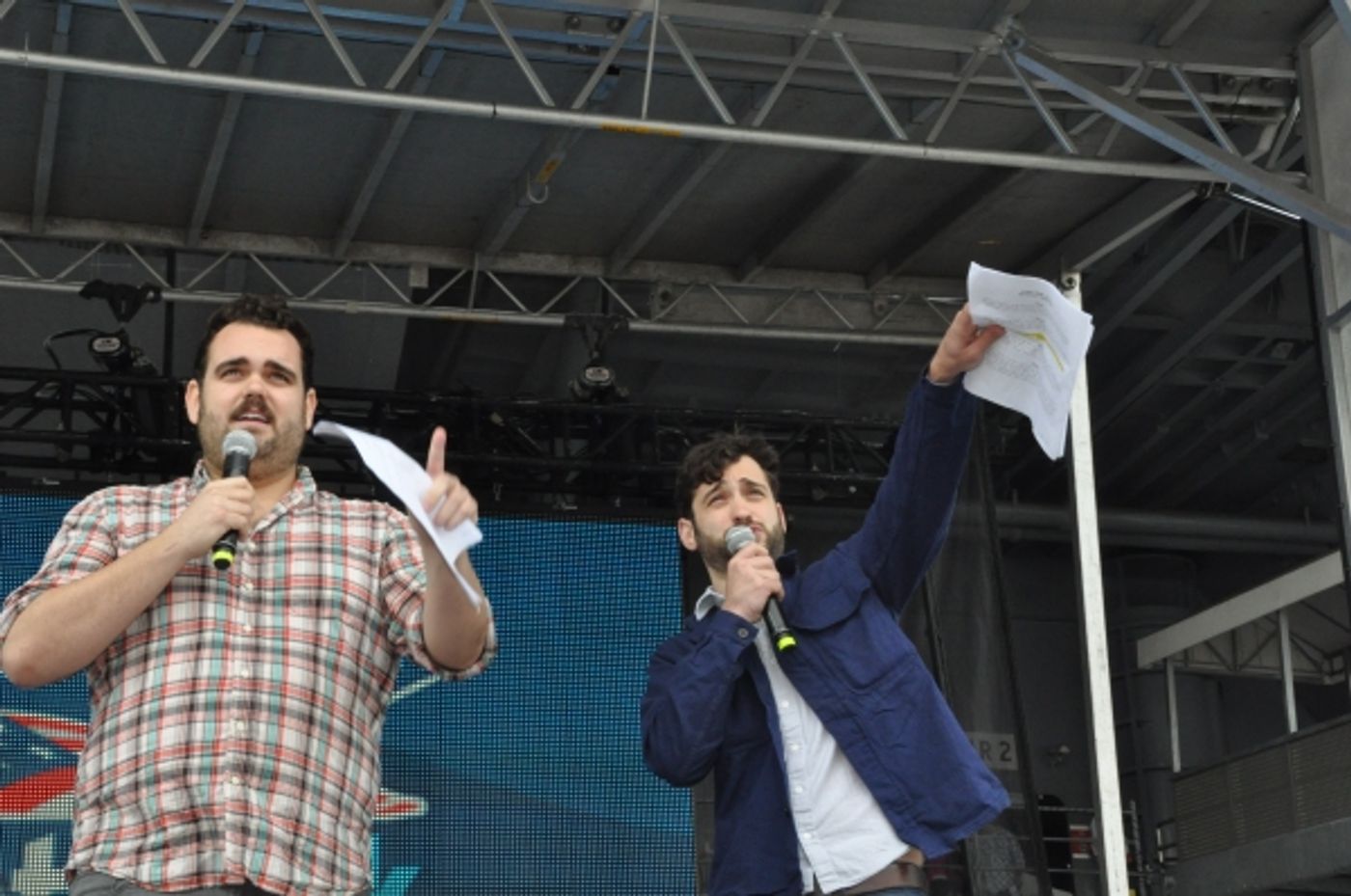 Photo Coverage: Casts of ANYTHING GOES, SISTER ACT, GHOST and More Perform for Fleet Week 2012!  Image