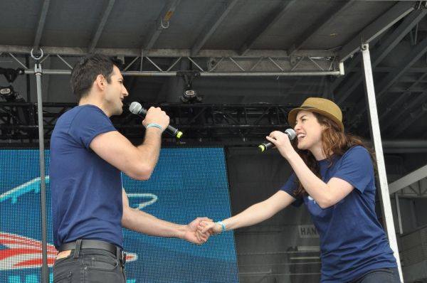 Josh Franklin and Alison Luff (Ghost) Photo
