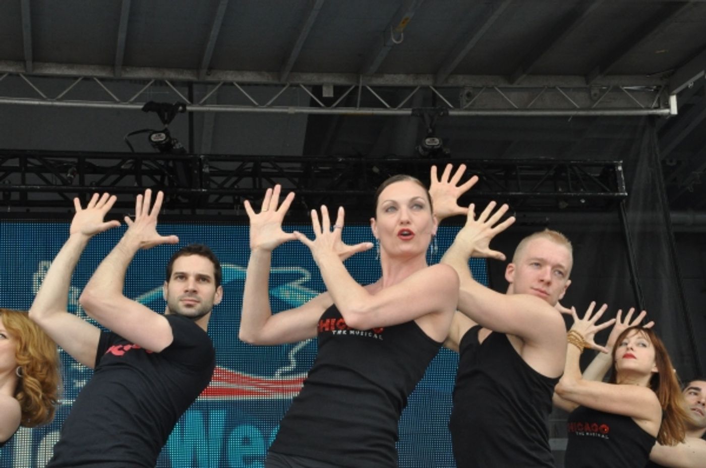 Photo Coverage: Casts of ANYTHING GOES, SISTER ACT, GHOST and More Perform for Fleet Week 2012!  Image