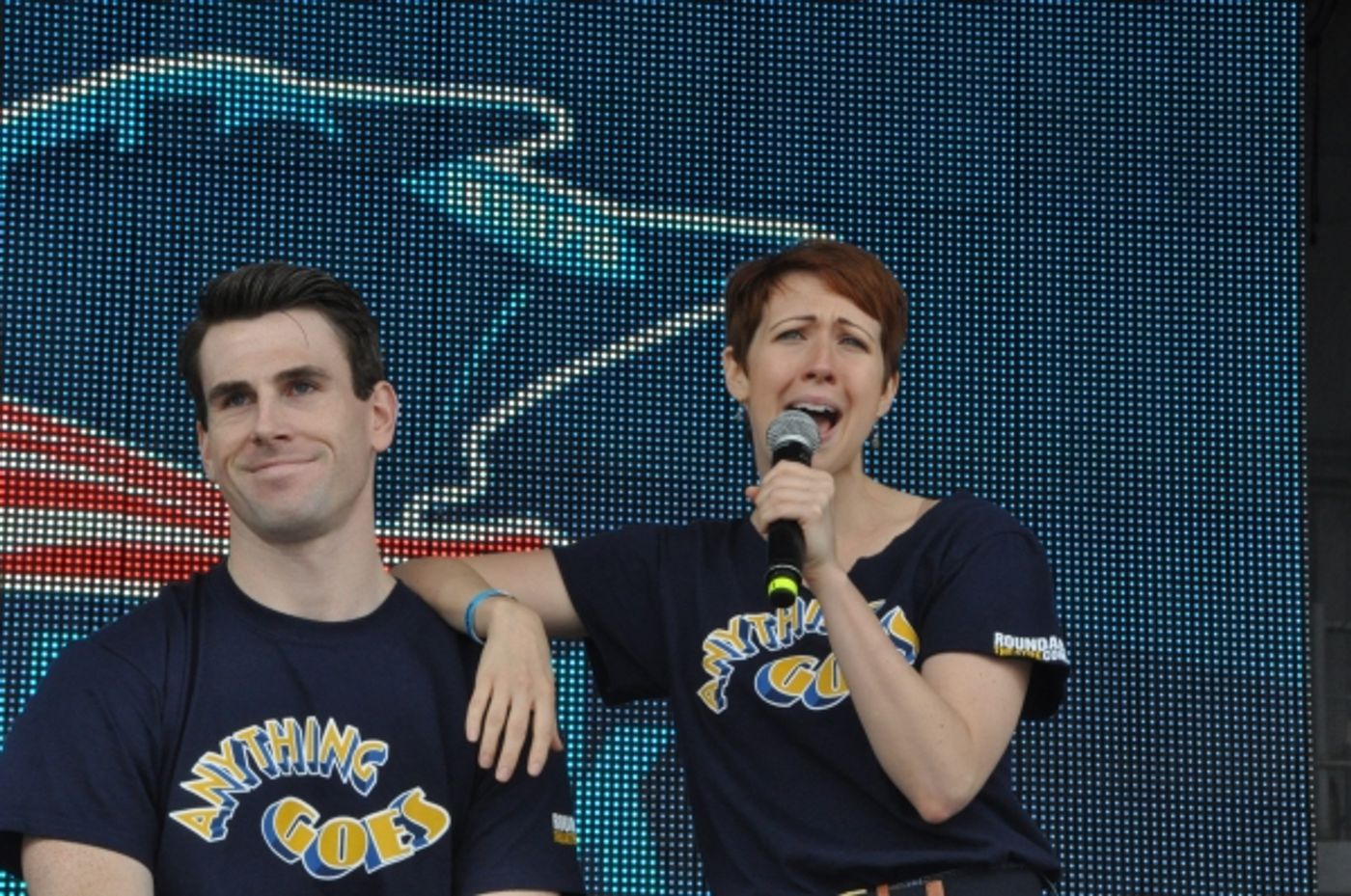 Photo Coverage: Casts of ANYTHING GOES, SISTER ACT, GHOST and More Perform for Fleet Week 2012!  Image